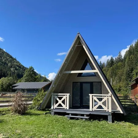 Domek alpejski A Frame House Kryvorivnia *